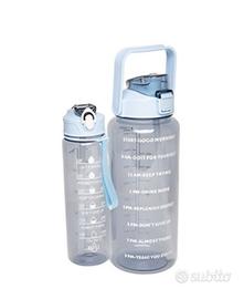 Borraccia Grande da 2LT con Cannuccia per Sport