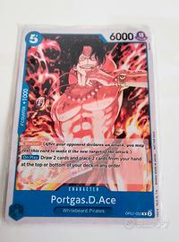 Portgas.D.Ace one piece card game