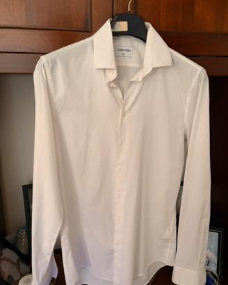 Camicia Bianca Calvin Klein Taglia S