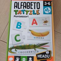 Headu Alfabeto Tattile Montessori 3-6 anni
