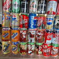 Lattine da collezione varie