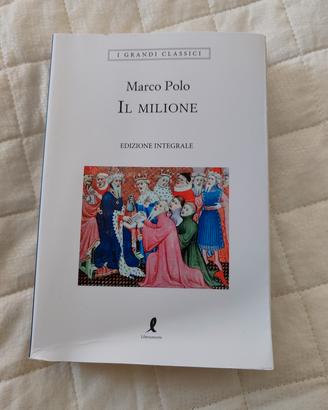 Libro grandi classici Il milione Marco Polo