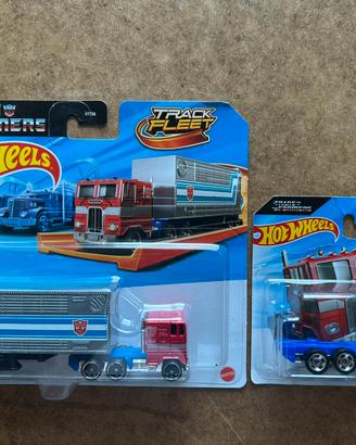 TRANS FORMERS HOT WHEELS OPTIMUS PRIME 1:64 nuovo