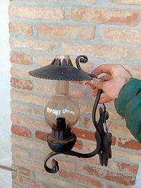 lampadari ferro battuto 