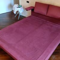 Letto flou ermellino colore nero