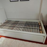 LETTO CON CASSETTI CONTENITORI 