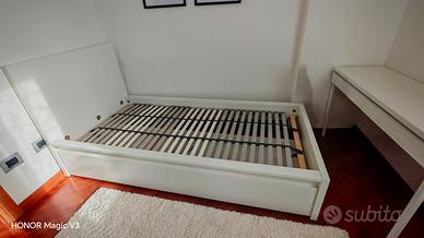 LETTO CON CASSETTI CONTENITORI 