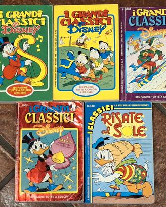 Lotto 5 fumetti Disney  I Grandi Classici