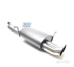 SILENZIATORE DI SCARICO PER BMW SERIE 3 COMPACT E3
