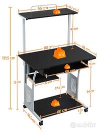 Scrivania per computer