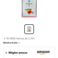 SELENIA PETRONAS 10W50 PER MOTORI ABARTH ORIGINALI
