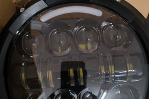 fari led tondi 85w 7 pollici fuoristrada 4x4