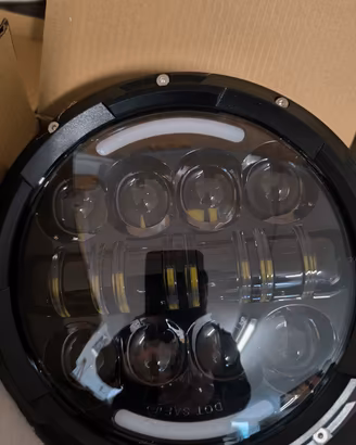 fari led tondi 85w 7 pollici fuoristrada 4x4