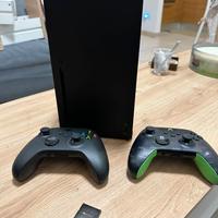 Xbox Serie X+due pad+seagate expansion hdd 1Tb