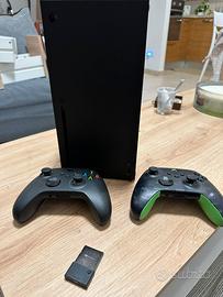 Xbox Serie X+due pad+seagate expansion hdd 1Tb