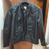 giacca di pelle bambino