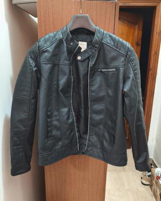 giacca di pelle bambino