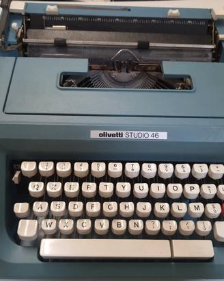 macchina da scrivere vintage olivetti studio 46