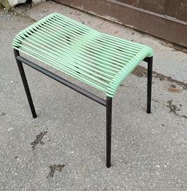 sgabello/poggiapiedi vintage anni 70
