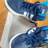 Adidas  33 1/2 hoops mid  3.0 blu