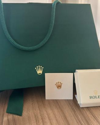 Spilla pin rolex coroncina