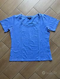 Maglia donna Luisa Spagnoli azzurra