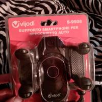 supporto smartphone per specchietto auto 