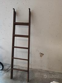 scaletta in legno vintage 