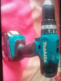 Makita 18v trapano e Batteria ORIGINALE  No Dewalt