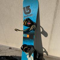 Tavola snowboard BARTON + Attacchi BARTON
