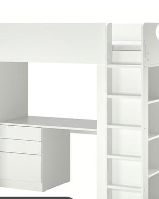 letto soppalco Ikea smastad 