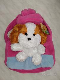 Zaino peluche bimba