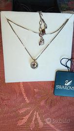 Collana Swarovski con pendente in cristallo