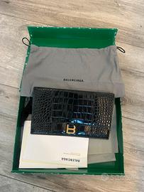 Pochette Balenciaga in pelle