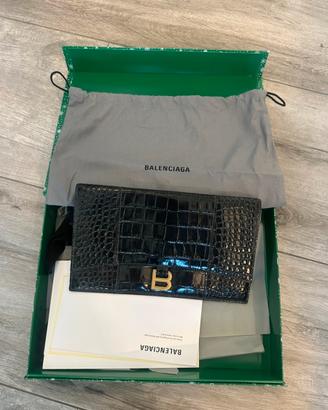 Pochette Balenciaga in pelle