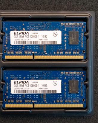 Ram 4Gb per Macbook. IMac