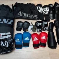 Kit pugilato/boxe/kick boxing