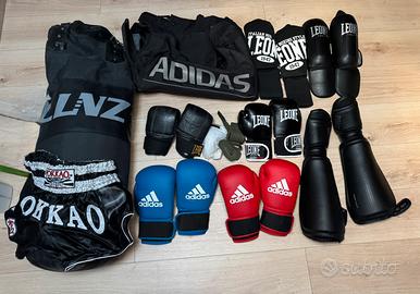 Kit pugilato/boxe/kick boxing