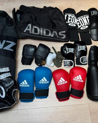 Kit pugilato/boxe/kick boxing