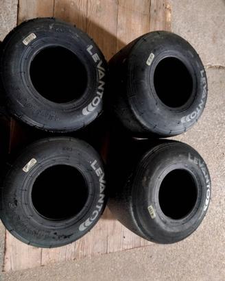 Gomme levanto x go kart 125