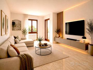 Appartamento di 129 m² con 3 locali e box auto a V