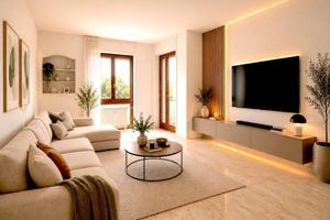 Appartamento di 129 m² con 3 locali e box auto a V