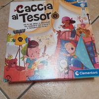 GIOCO CACCIA AL TESORO  , CLEMENTONI ETA 6/99