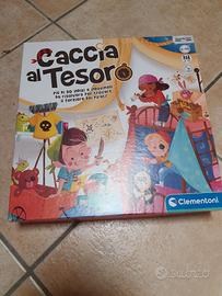 GIOCO CACCIA AL TESORO  , CLEMENTONI ETA 6/99