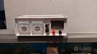 10 - ALIMENTATORE DA BANCO ANALOGICO 1,2/24V 6/7A