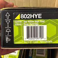 Toner lexmark genuino giallo originale 100% mai us