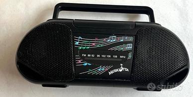Radio MUSICOTTA limited vintage anni ‘80