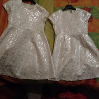 2 vestiti da bimba eleganti da cerimonia Benetton