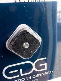 💎 Diamante naturale certificato EDG  0,12 ct