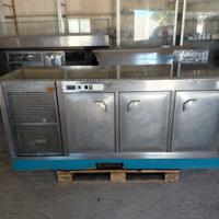 Tavolo Acciaio Inox Refrigerato Positivo + Marmo